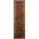 Agra One-of-a-Kind Runner 2'7" X 16'5" Hand Knotted Area Rug