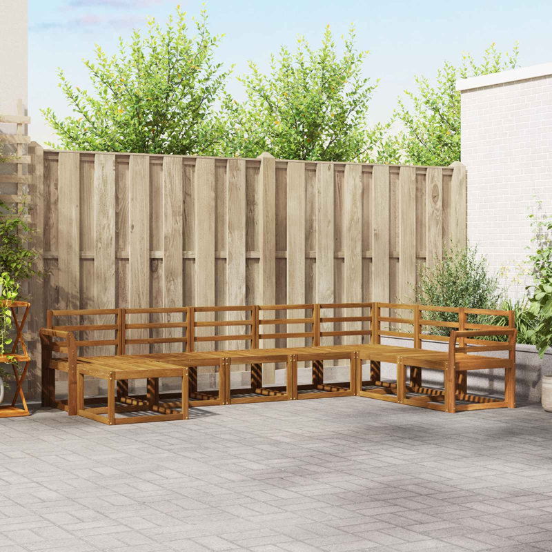  Outdoor Sofa Set Sectional Garden Furniture Terrace Seating Modern