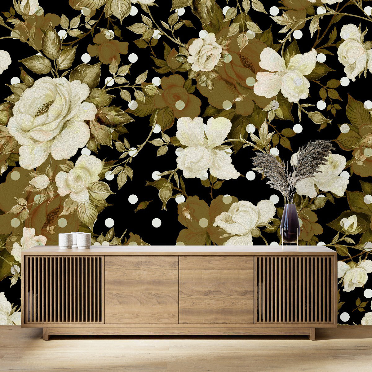 Red Barrel Studio® Floral Wall Mural | Wayfair