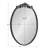 Damiere Metal Oval Mirror-564123498
