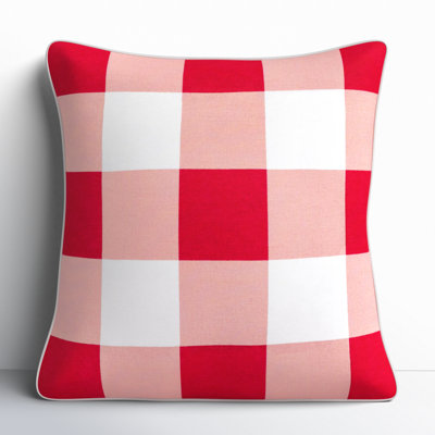 Briarwood Gingham Cotton Pillow Cover
