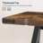 Unique 63" Console Table with Charging Station and Storage Shelf-105532774