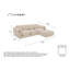 Michell 6 Seater Sofa Bed-126536469-126536470