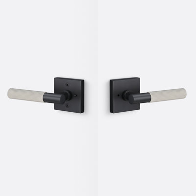 Aspra Square Privacy Rosett, Straight Knurled Grip