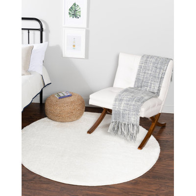 Tapis blanc éclatant Sarenna