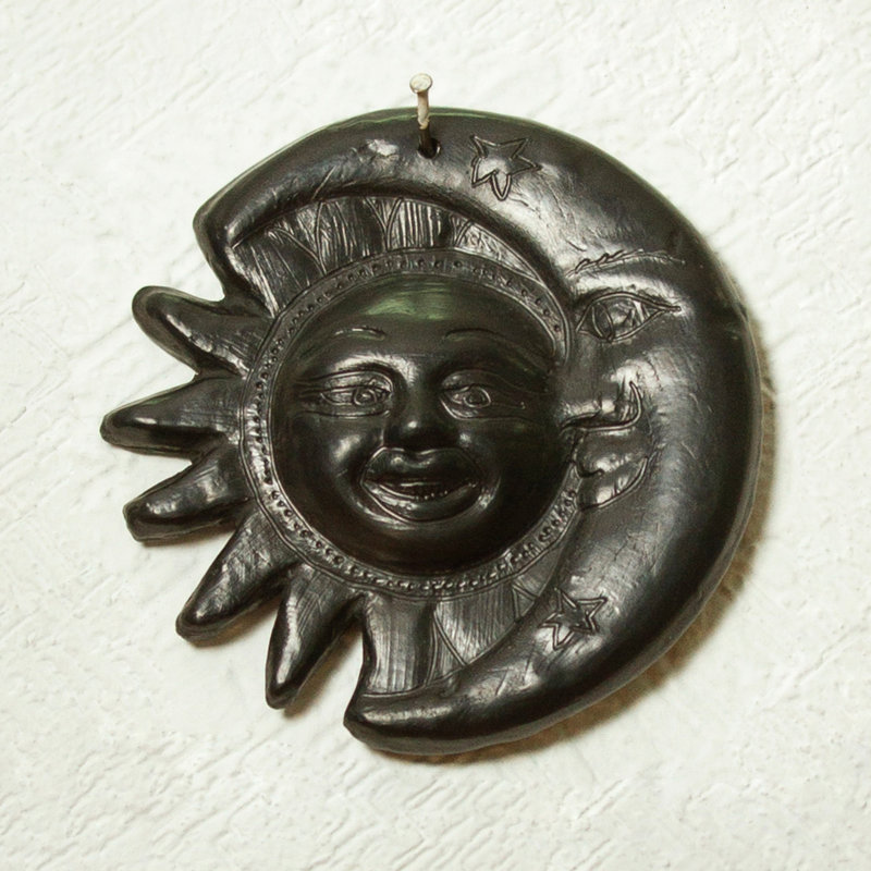 Bungalow rose fait à la main avec éclipse de sourire Barro nègre