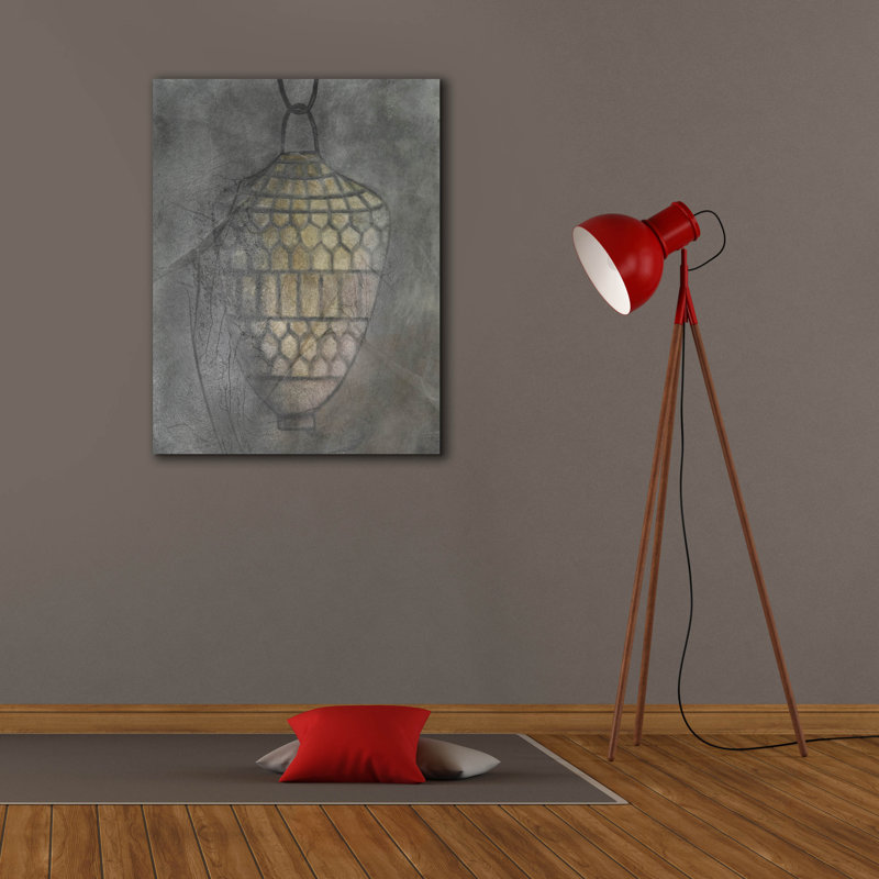  «Crepe Lantern 1» par Vanna Lam, art mural sur toile, 26 po x 34 po, H 34 po x l 26 po