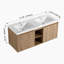 Ensemble de meuble-lavabo double 47,6 po Aubrelle