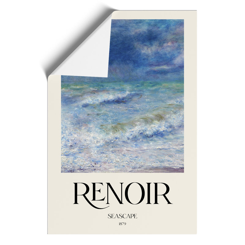 Seascape by Pierre-Auguste Renoir - No Frame Print, 42cm H x 30cm W x 0.1cm D