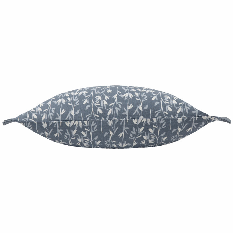 Chabot Floral Rectangular Cushion Cover, Blue