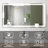 Kolston Metal Rectangle Wall Mirror-553227530