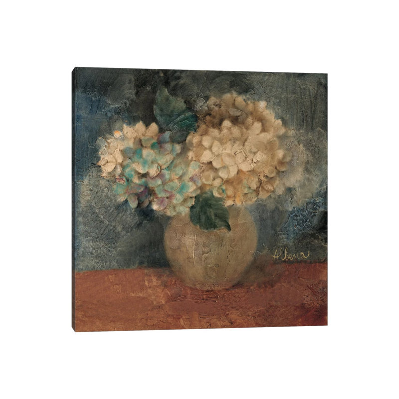 Hydrangea Study IV par Wild Apple Portfolio - reproduction d'art, Toile tendue, Aucun mat, H 12 po x l 12 po x P 1,5 po