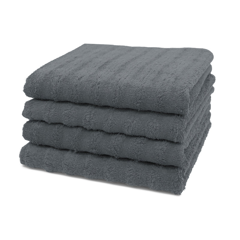 Midweight Hand Towel, Graphite