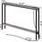Sofa Table with Outlet and USB Port, 48" Console Behind Couch Table with Steel Frame,Grey