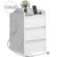 35cm W Manufactured Wood Bedside Table-1880611011