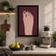 Swollen Foot Study Minimalist - Wrapped Canvas-1516449584-1516449587