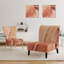 Wave Canyon - Modern Upholstered Slipper Chair