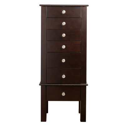 Machele 16'' Wide Jewelry Armoire