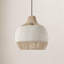 Luminaire bol suspendu 1 lumière Caden