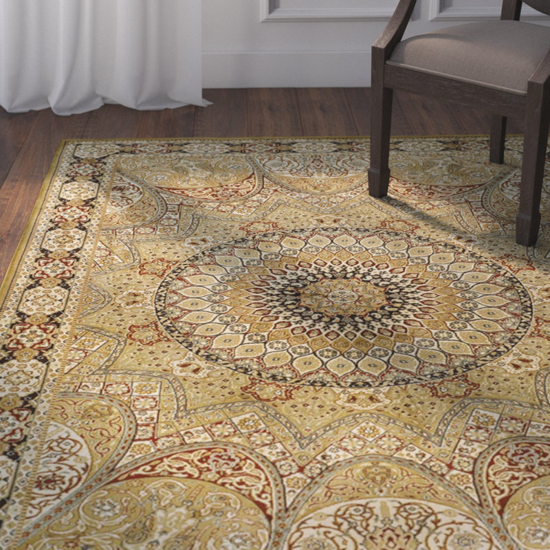 Tapis en viscose Randalholme, Rectangle 5 pi x 7 pi 6 po
