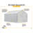 ShelterLogic 10 ft. x 20 ft. AG Canopy Enclosure Kit
