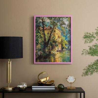 «LANDSCAPES Series CECL», reproduction encadrée - bois massif