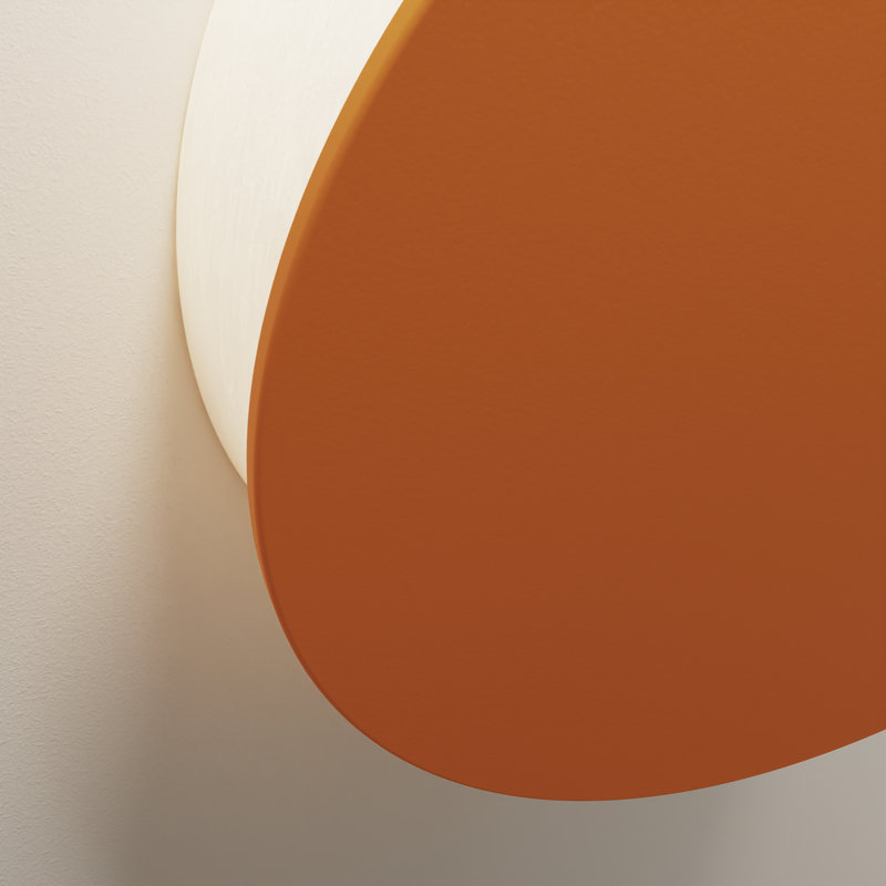 Lune Wall Sconce, Persimmon