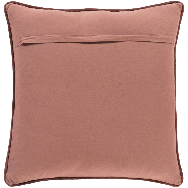 Cotton Pillow Cover, Bright Blue, 22" x 22"