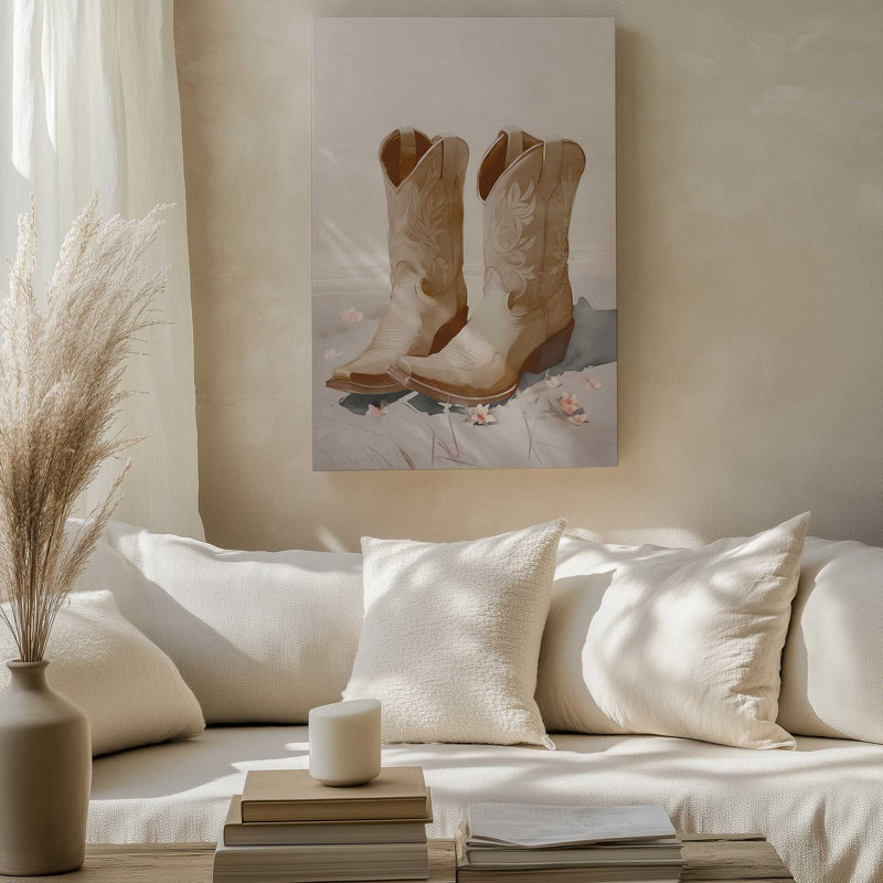 Sandy Cowboy Essentials I, toile tendue, H 48 po x l 32 po