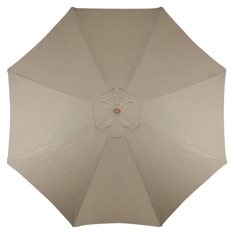 Parasol de marché pour l'extérieur, Brun clair
