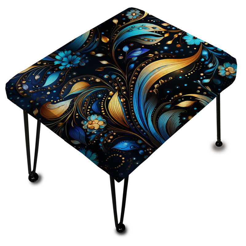 Moroccan Magic Paisley Pattern - Paisley Rectangle Ottoman