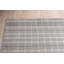 Tapis géométrique transitionnel en laine tissé à plat gris Timeless Celia-1123216165