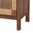 Marlyss Manufactured Wood and Bayur Wood Nightstand