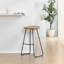 Derk Solid Wood Kitchen Counter Bar Stool-73216017-92267807