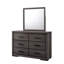 Commode double 6 tiroirs Camile
