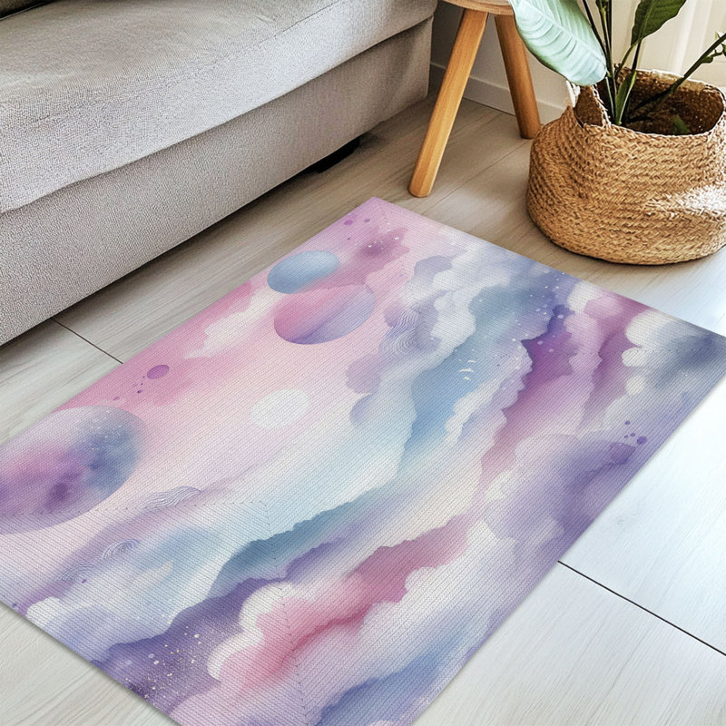 Tapis tressé Midnight Fantasies, Rectangulaire 3 pi x 5 pi