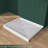 42" X 34" Single Threshold Shower Pan Base In White With Center Drain Assembly & Drain Cover Included