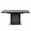 with Glass and Steel Base Dining Table-2089270830