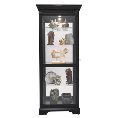 Brigid Lighted Curio Cabinet
