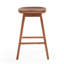 Tabouret de bar en bois massif Danel-927250379-927250421