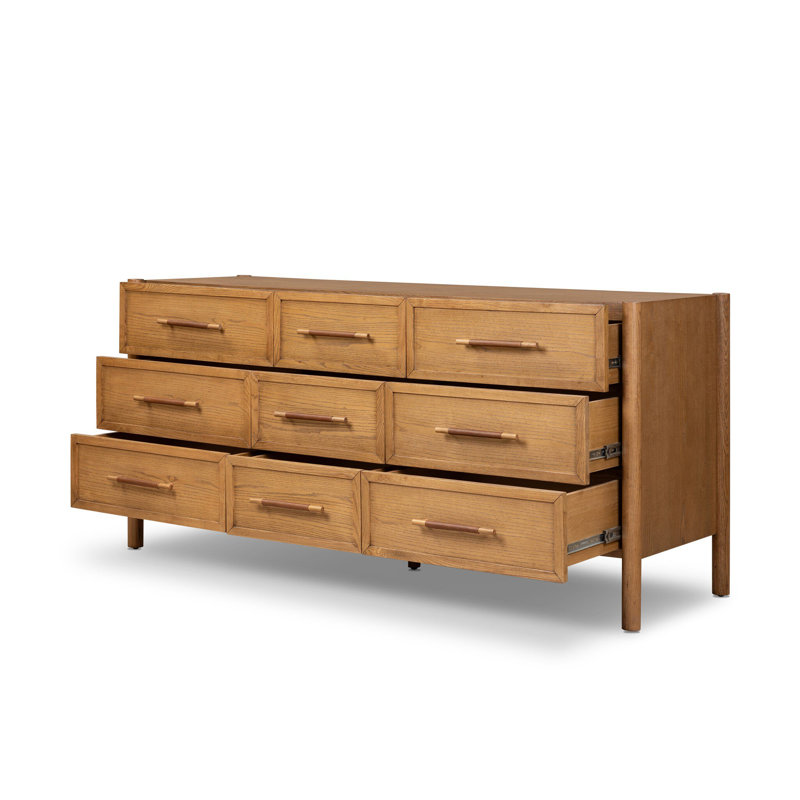 Salado 9 - Drawer Solid Wood Dresser