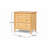 Fitz 25.25'' W Solid Wood Nightstand-746542219