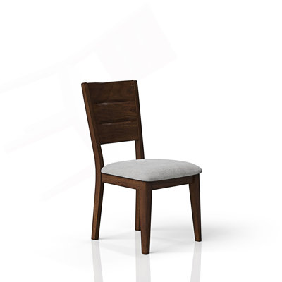 Mid-Century Modern Dining Chairs, Set Of 2 Upholstered Side Chair