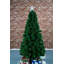 Arbre de Noël artificiel pin vert en fibre optique 6 pi avec lumières blanches / froides-120429748