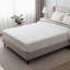 Matelas très grand californien Aysa, mousse à mémoire de forme, polyester blanc, 8 pouces-131278004-131278008