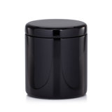 Domus Black Gloss Bathroom Storage Container