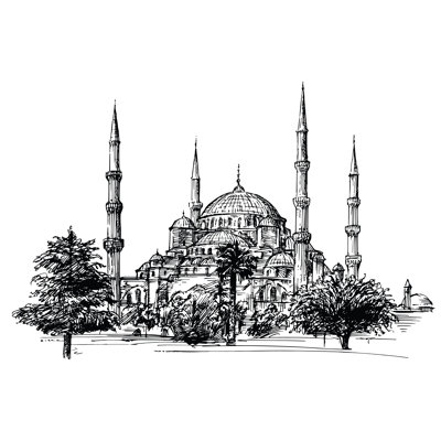 Hagia Sophia Istanbul by Canicula1 - Wrapped Canvas Print