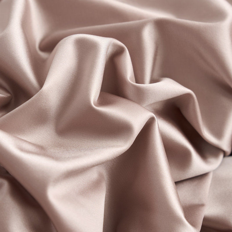 Satin Summer - Coma Inducer® Twin XL Comforter Set - Bronzed Blush, Twin XL Comforter + 1 Standard Sham, Pink
