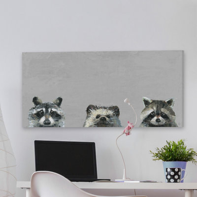 «Liddel Three Cuties», reproduction sur toile tendue