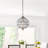 Tatianna 1 - Light Antique Brass/Clear Pendant-1511850339